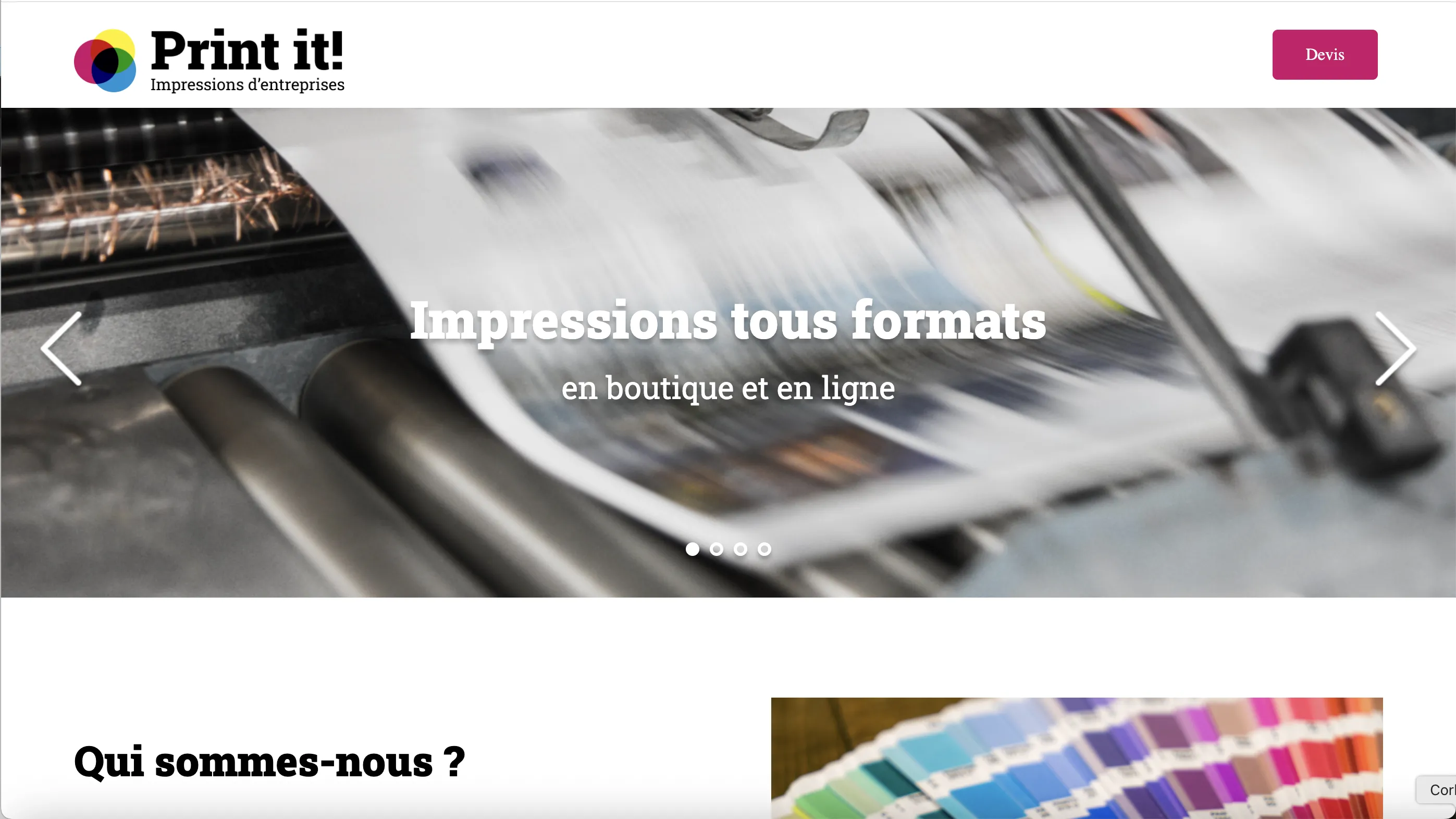 Print-it – Carousel JS